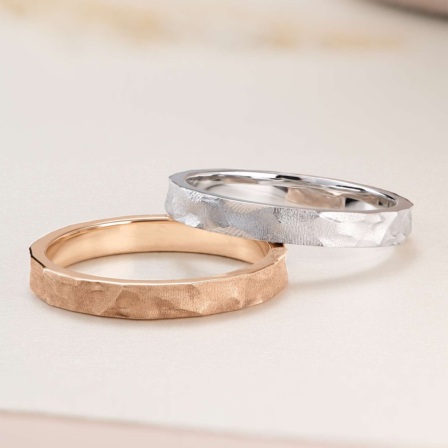 Ribbon wedding bands