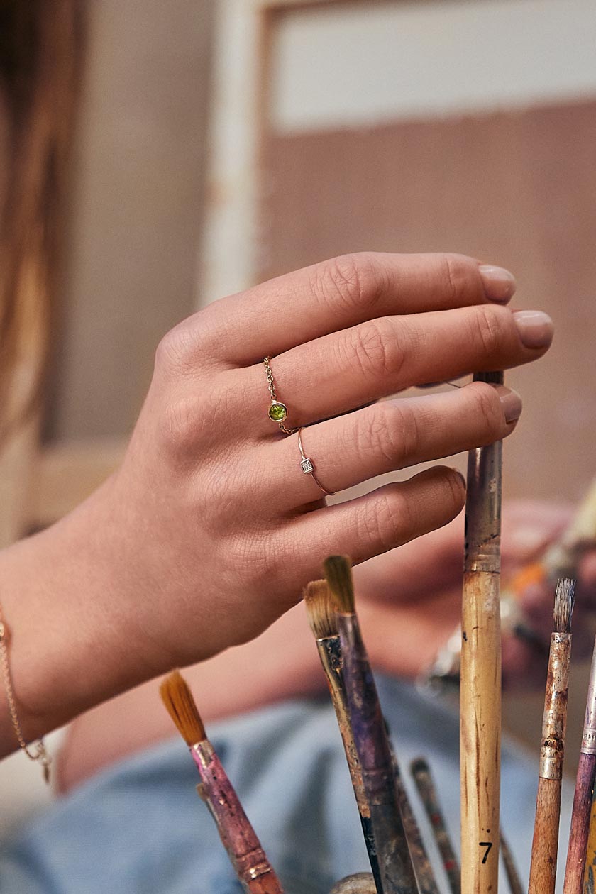 Bague Gemmyorama Carrée