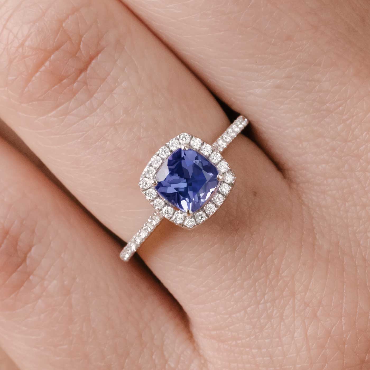 Bague outlet fiancaille tanzanite