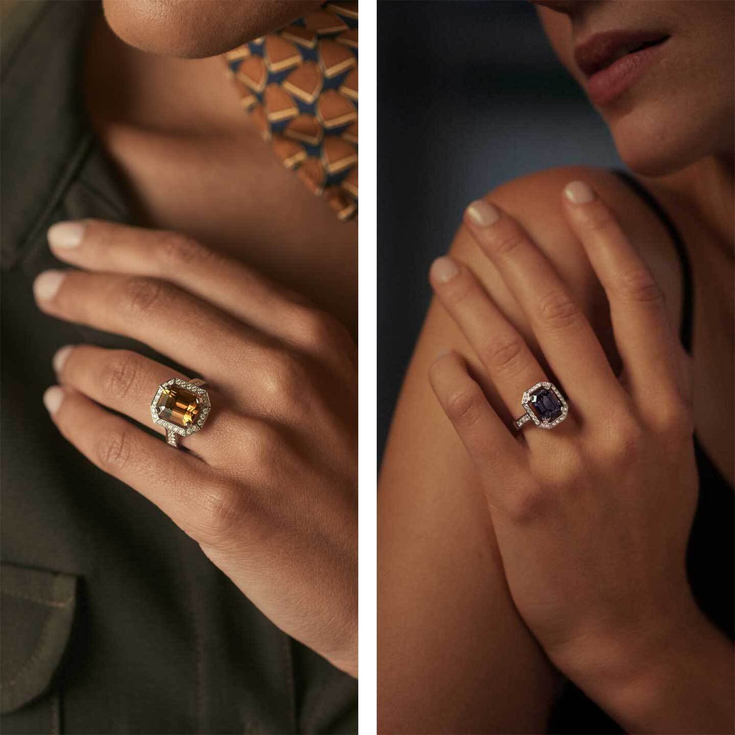 Bague Art Déco Prima Chrysobéryl