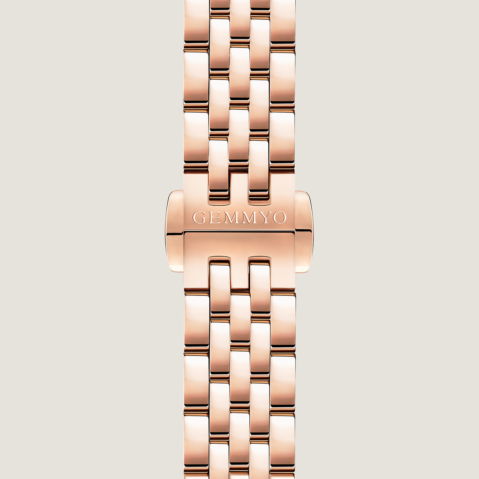 bracelet acier rosé