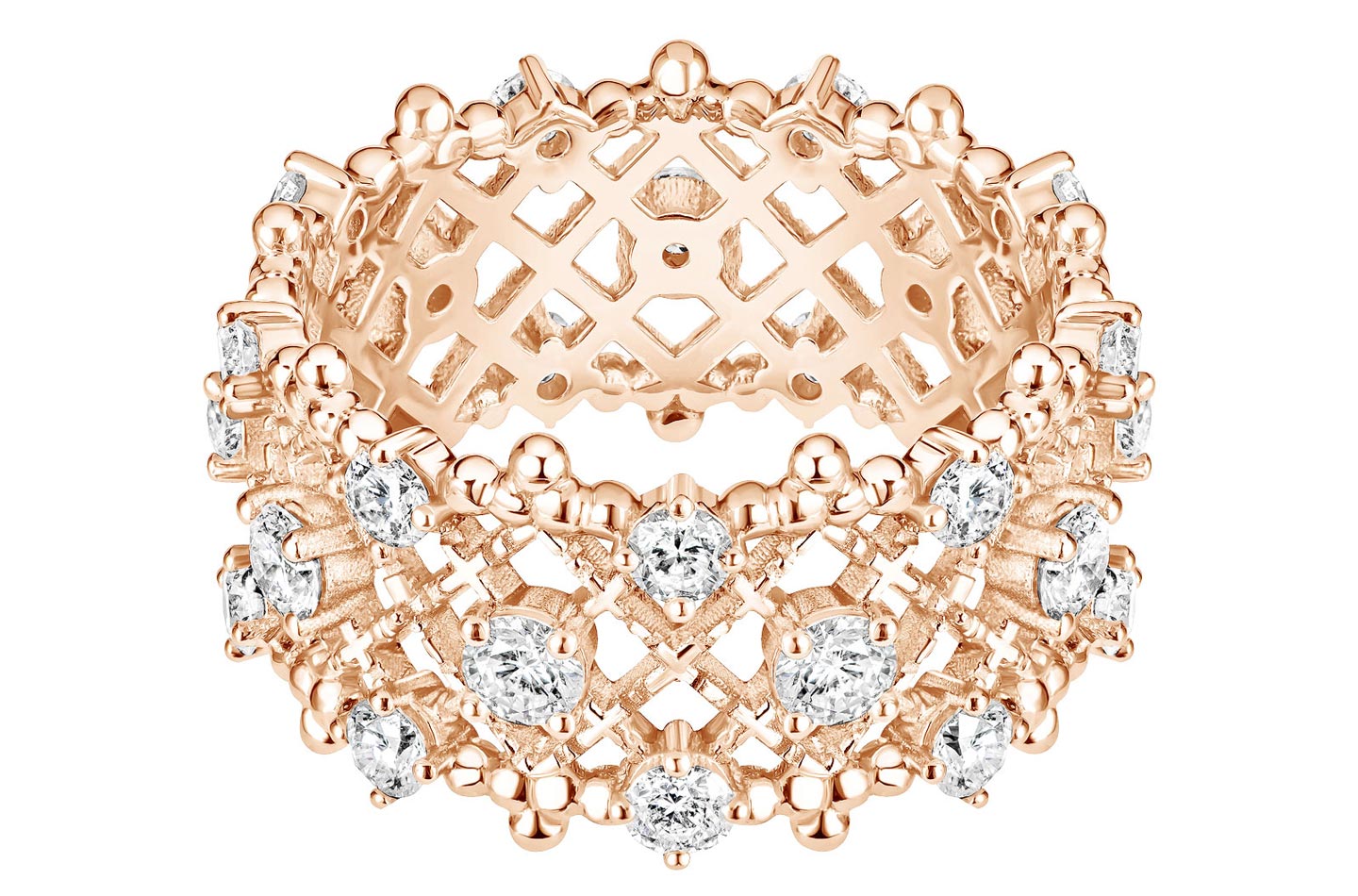 Bague Gemmyorama Or rose Saphir