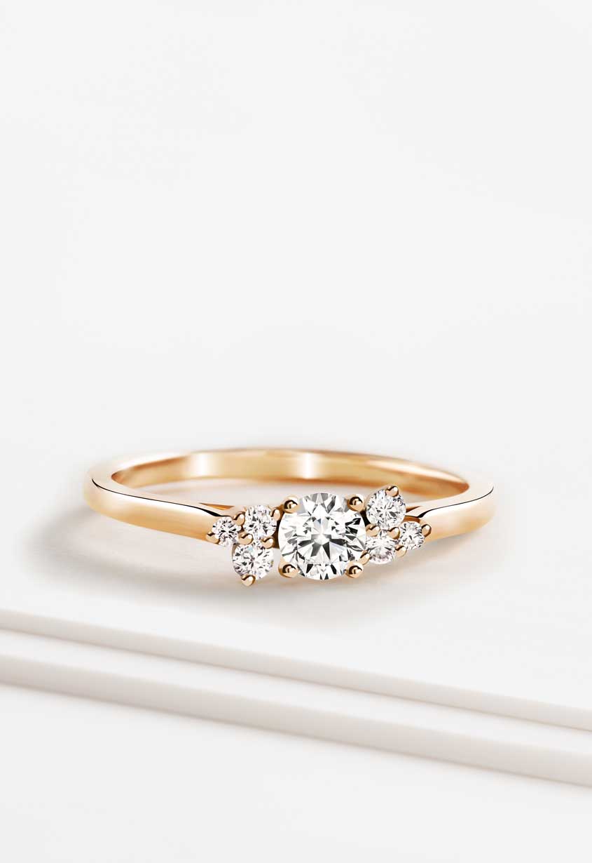 Baby EverBloom Rose Gold Diamond Ring