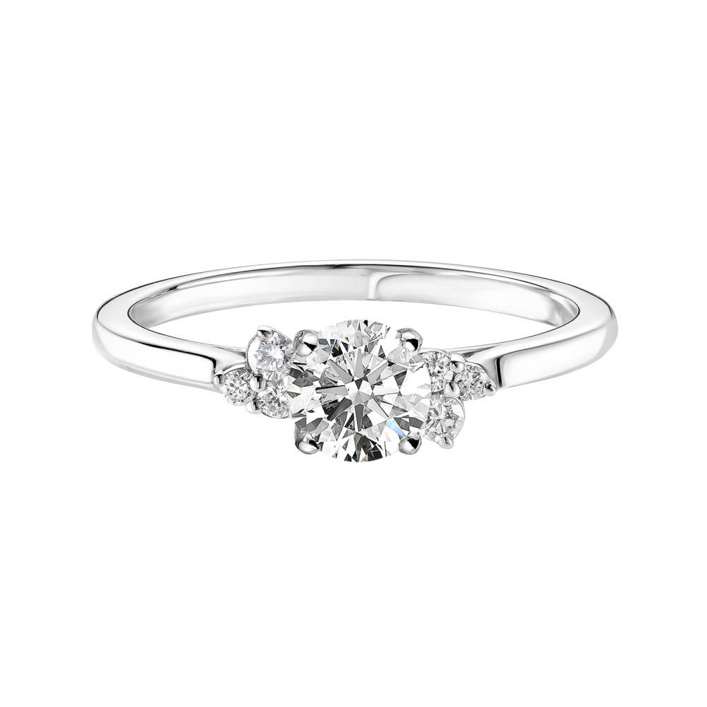 Ring Platinum Diamond Baby EverBloom 5 mm 2