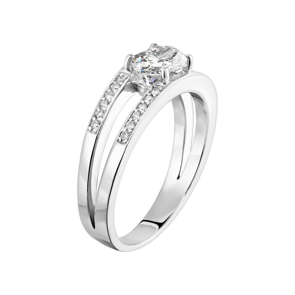 Ring Platinum Diamond Cassandra 3