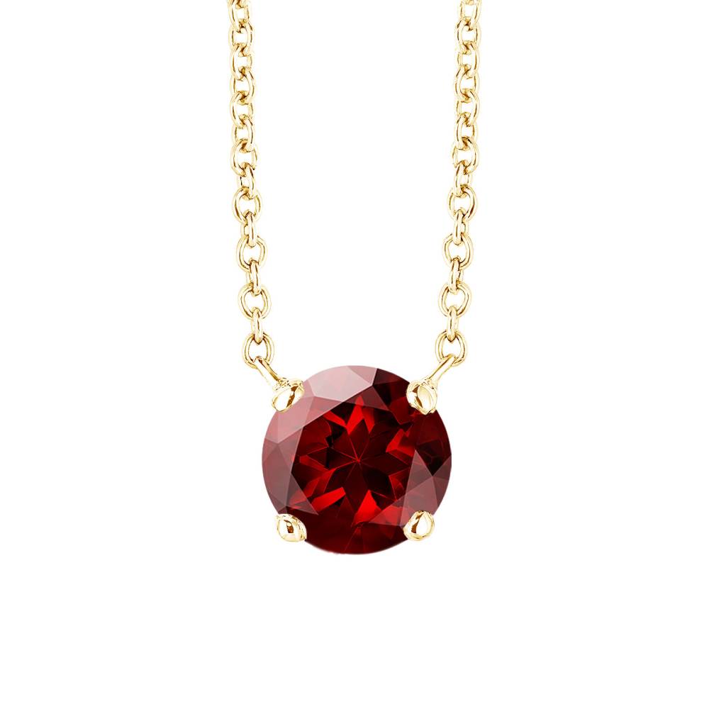 Pendant Yellow gold Garnet Lady XXL 2