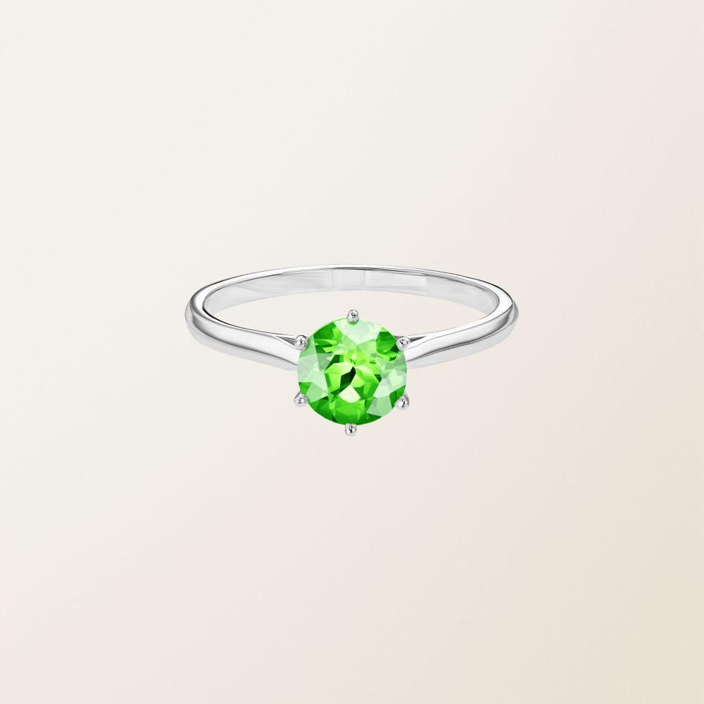 Ring Platinum Tsavorite Lady 2