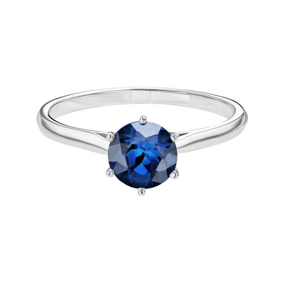 Bague Platine Saphir Lady 2