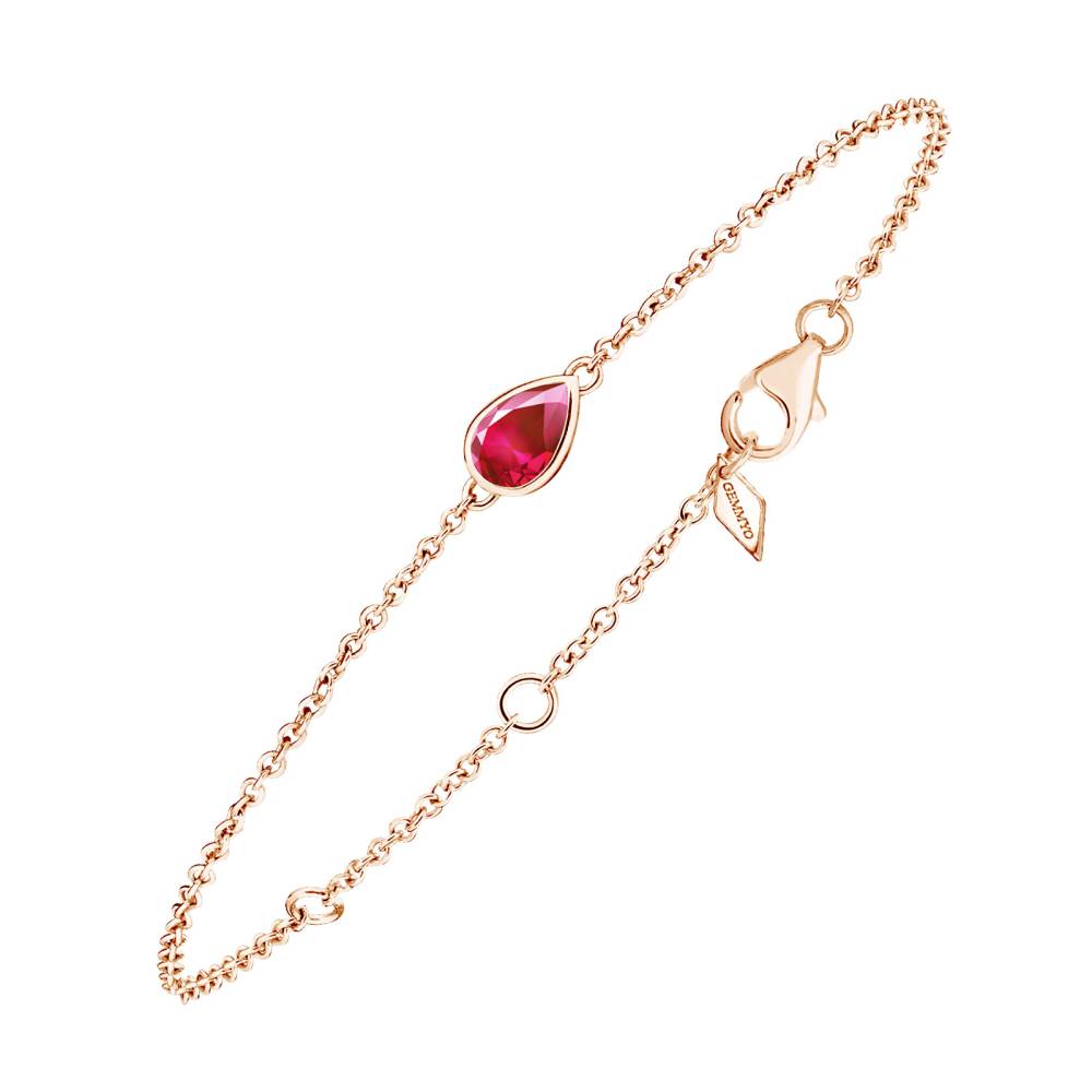 Armband Roségold Rubin Gemmyorama 2