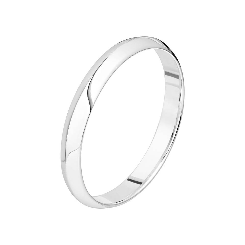 Wedding band White gold Thésée Love 3 mm 2