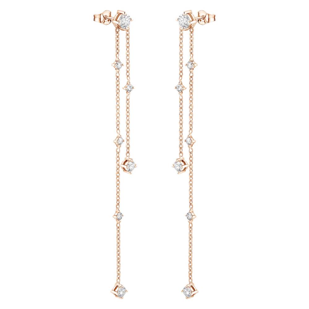 Ohrringe Roségold Diamant Lady Alta 2