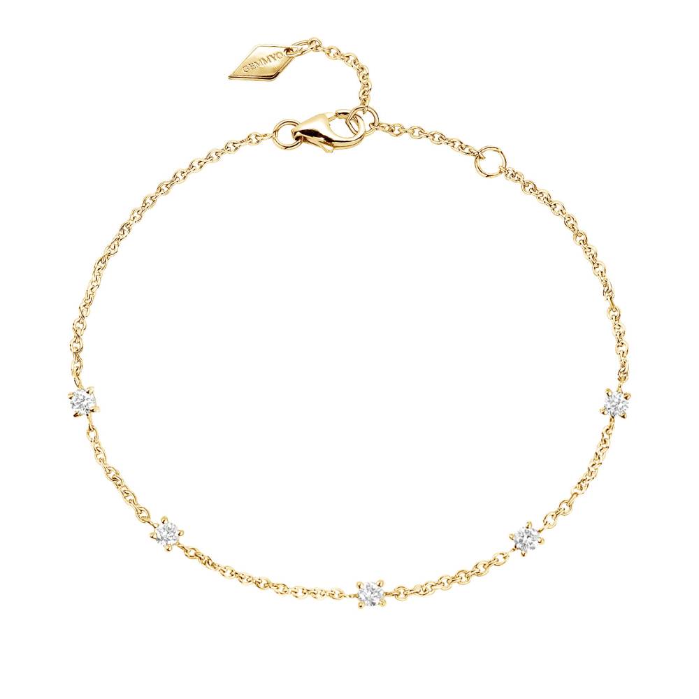 Bracelet Yellow gold Diamond Lady Alta 2