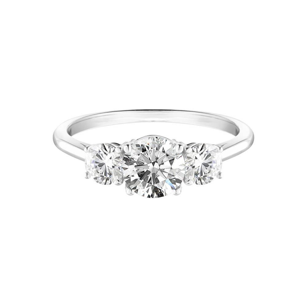 Bague Or blanc Diamant Little Lady Duo 2