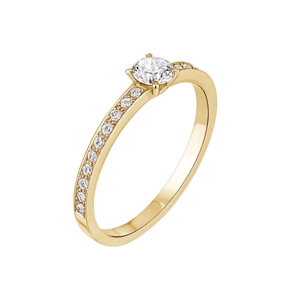 Ring Gelbgold Diamant Milady 2