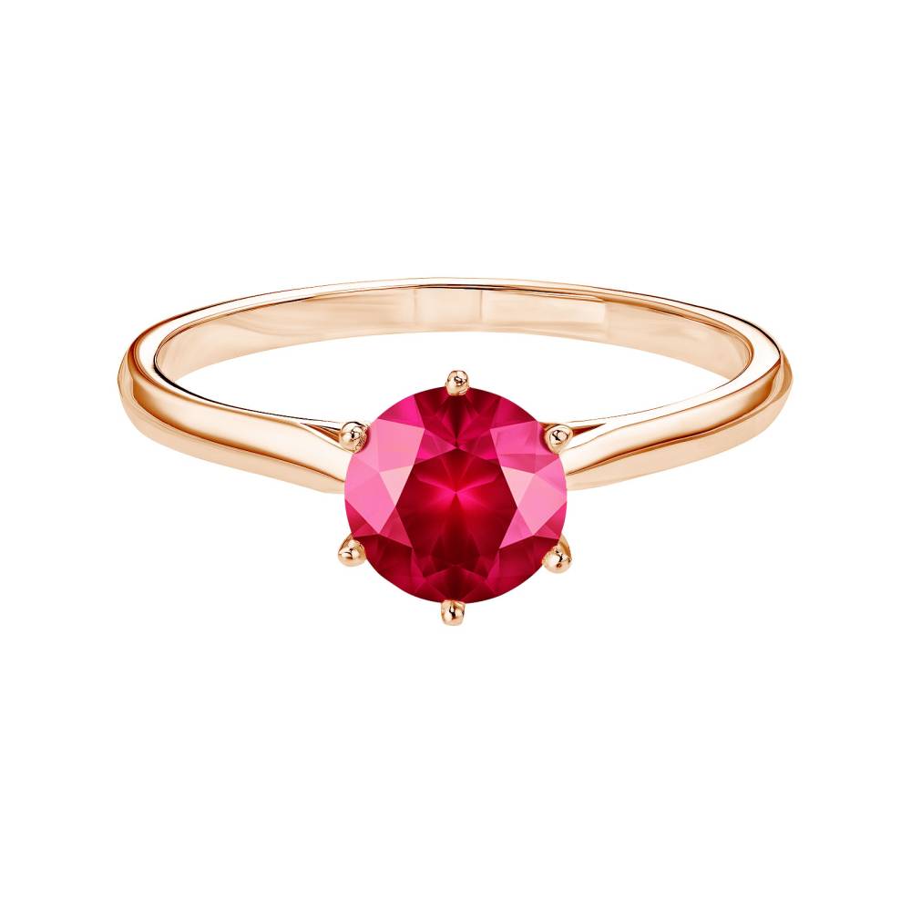 Ring Roségold Rubin Lady 2