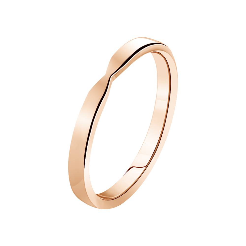 Wedding band Rose gold Lady Jonc 2