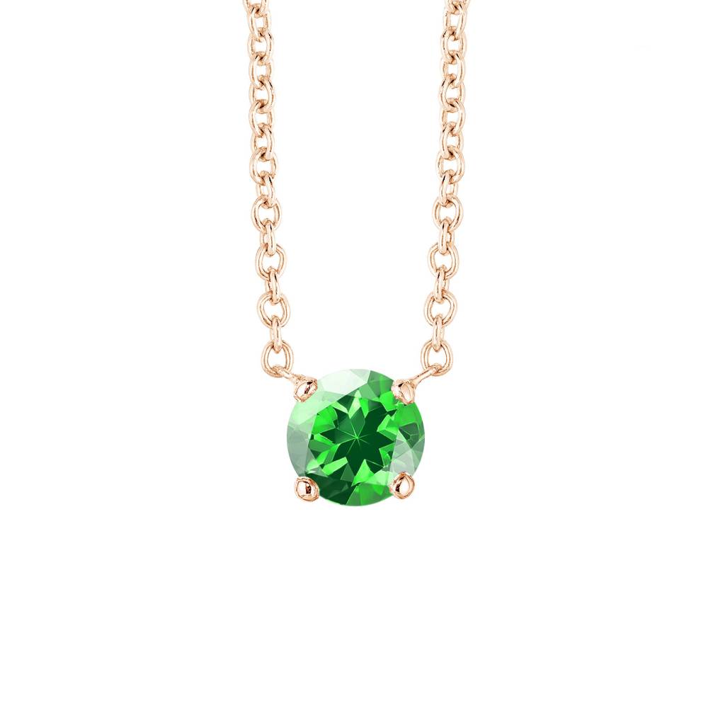 Pendant Rose gold Tsavorite Lady XL 2