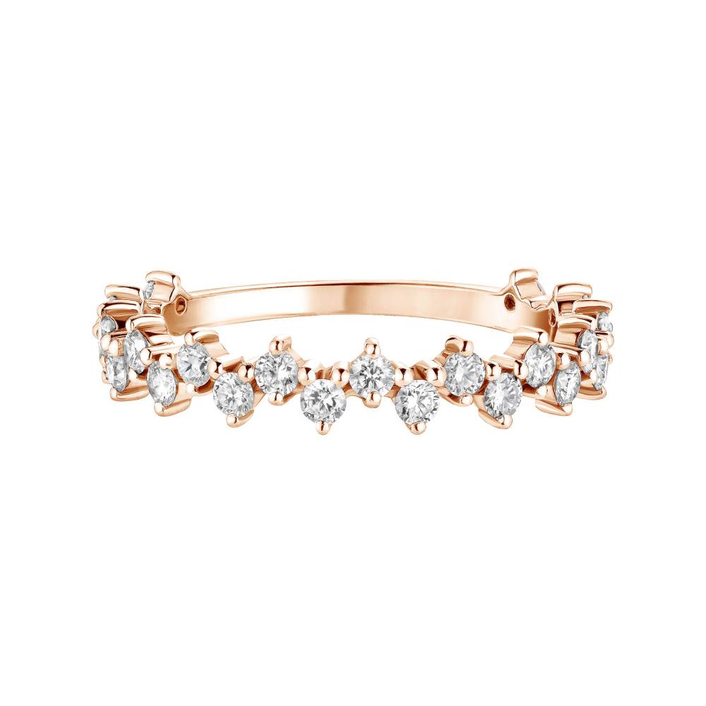 Ring Rose gold Diamond Paris 1901 M 2