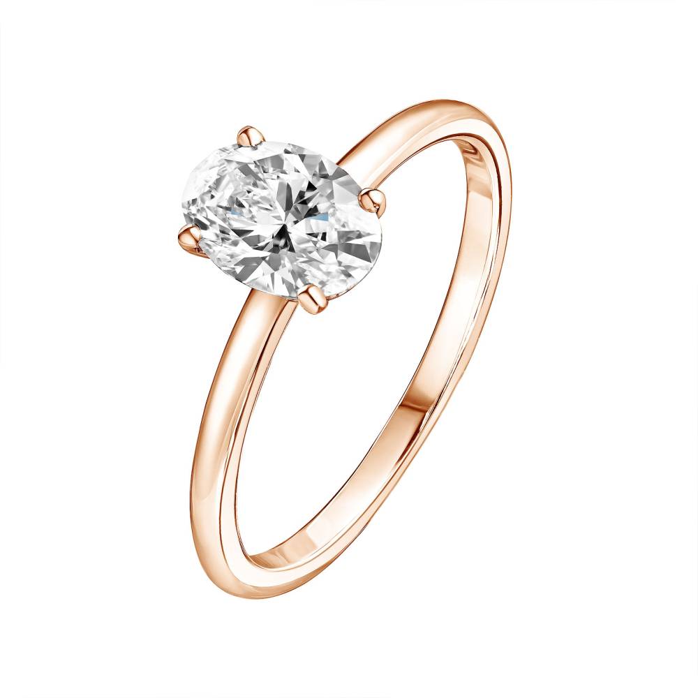 Ring Roségold Diamant Lady Ovale 2