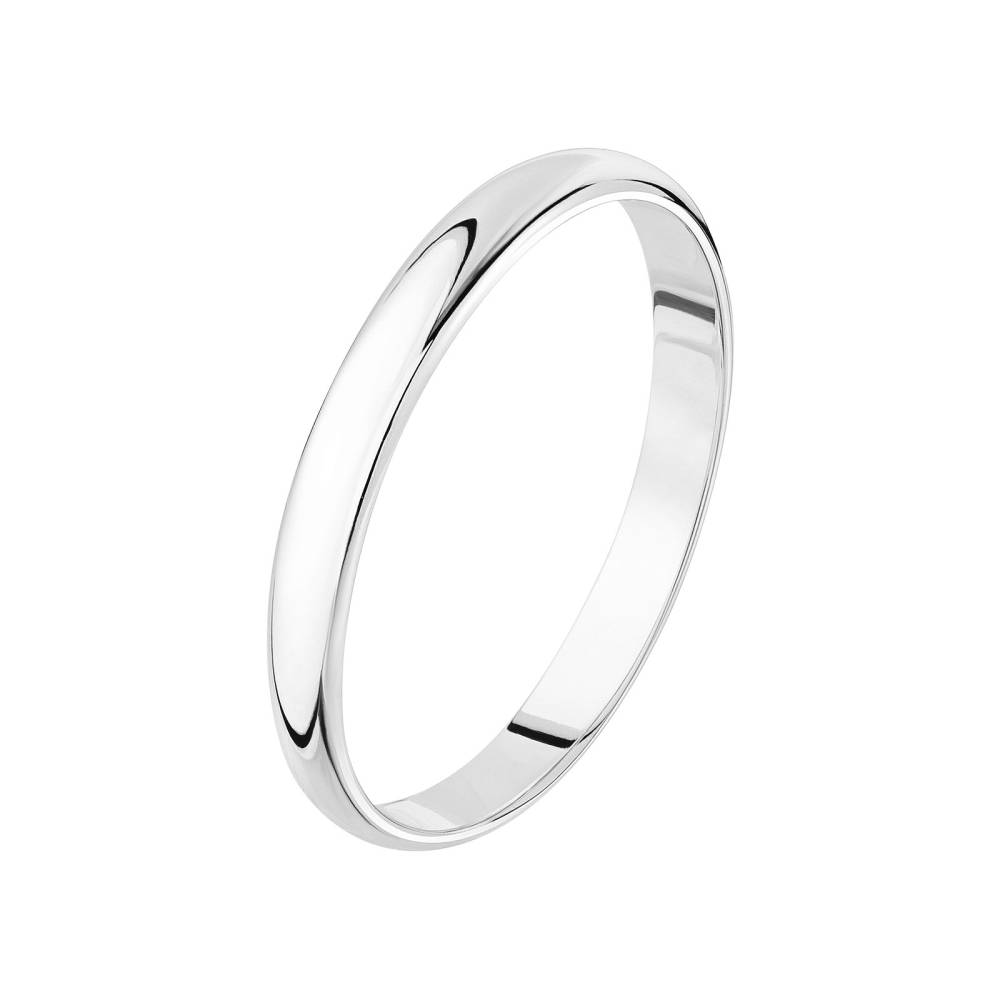 Wedding band Platinum Gaillon 2,5 mm 2