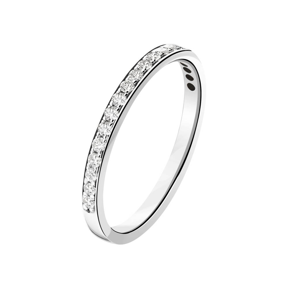 Wedding band White gold Diamond Sophie 2