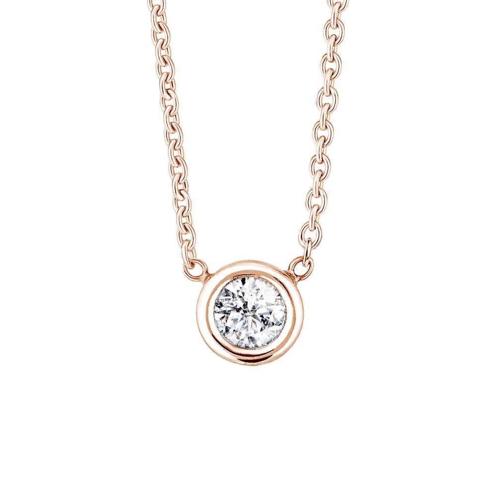 Pendant Rose gold Diamond Gemmyorama Diamant 2