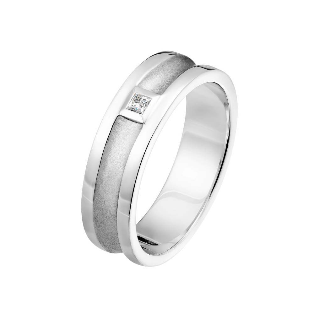 Ring White gold Diamond Minotaure 2