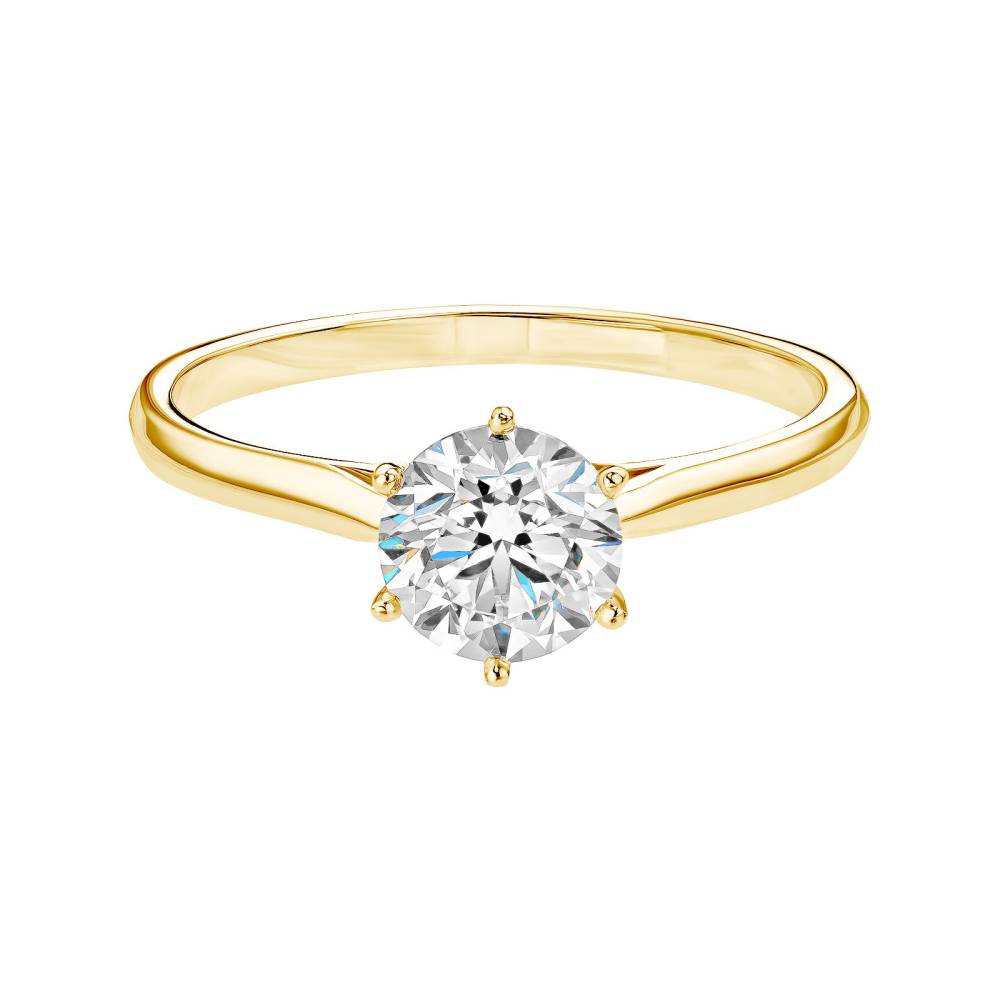 Ring Yellow gold Diamond Lady 2