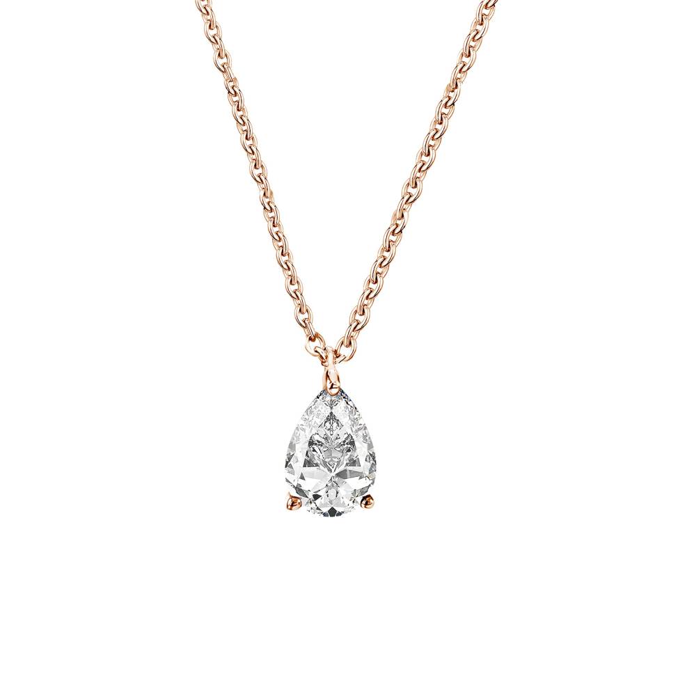 Anhänger Roségold Diamant Lady Poire 2