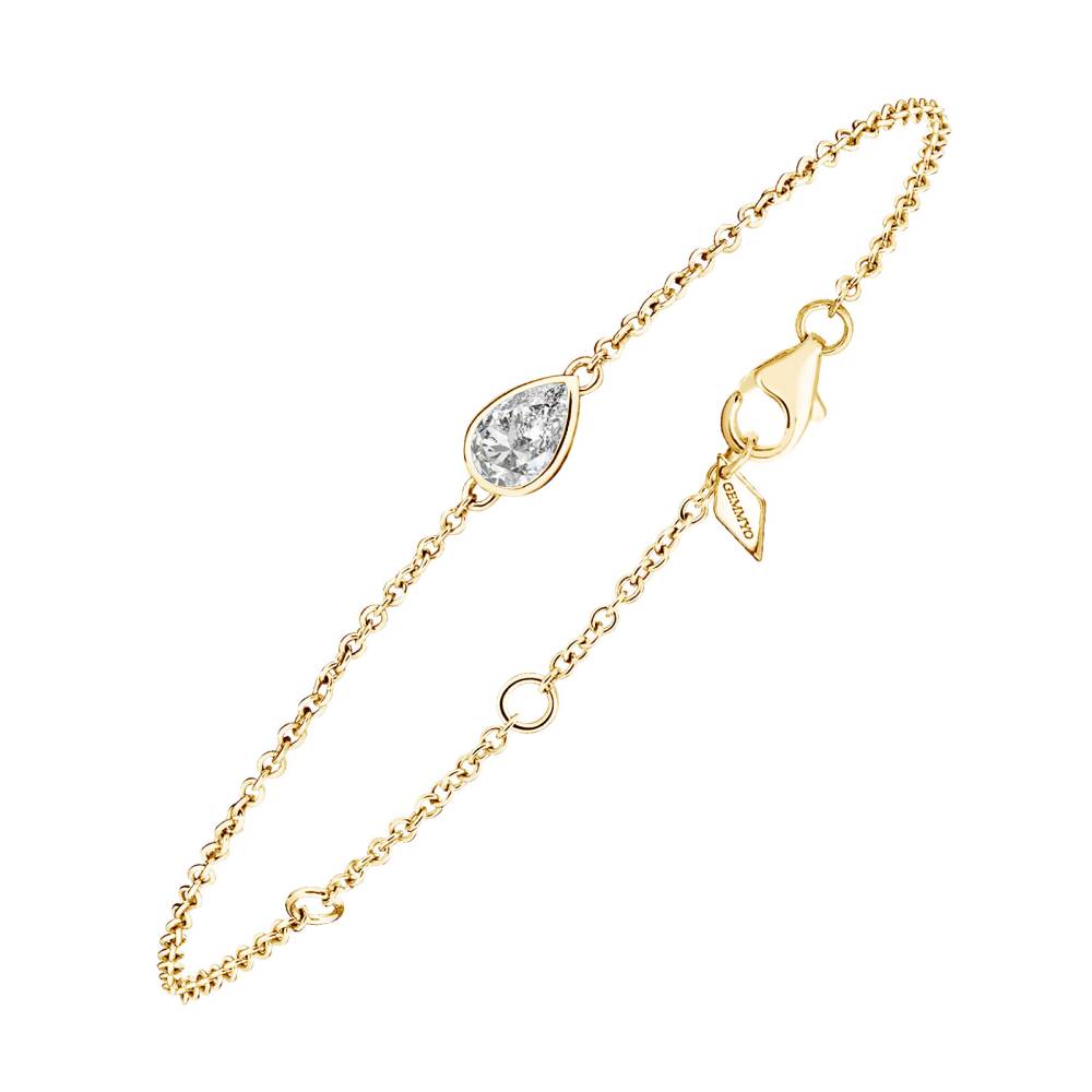 Bracelet Yellow gold Diamond Gemmyorama 2