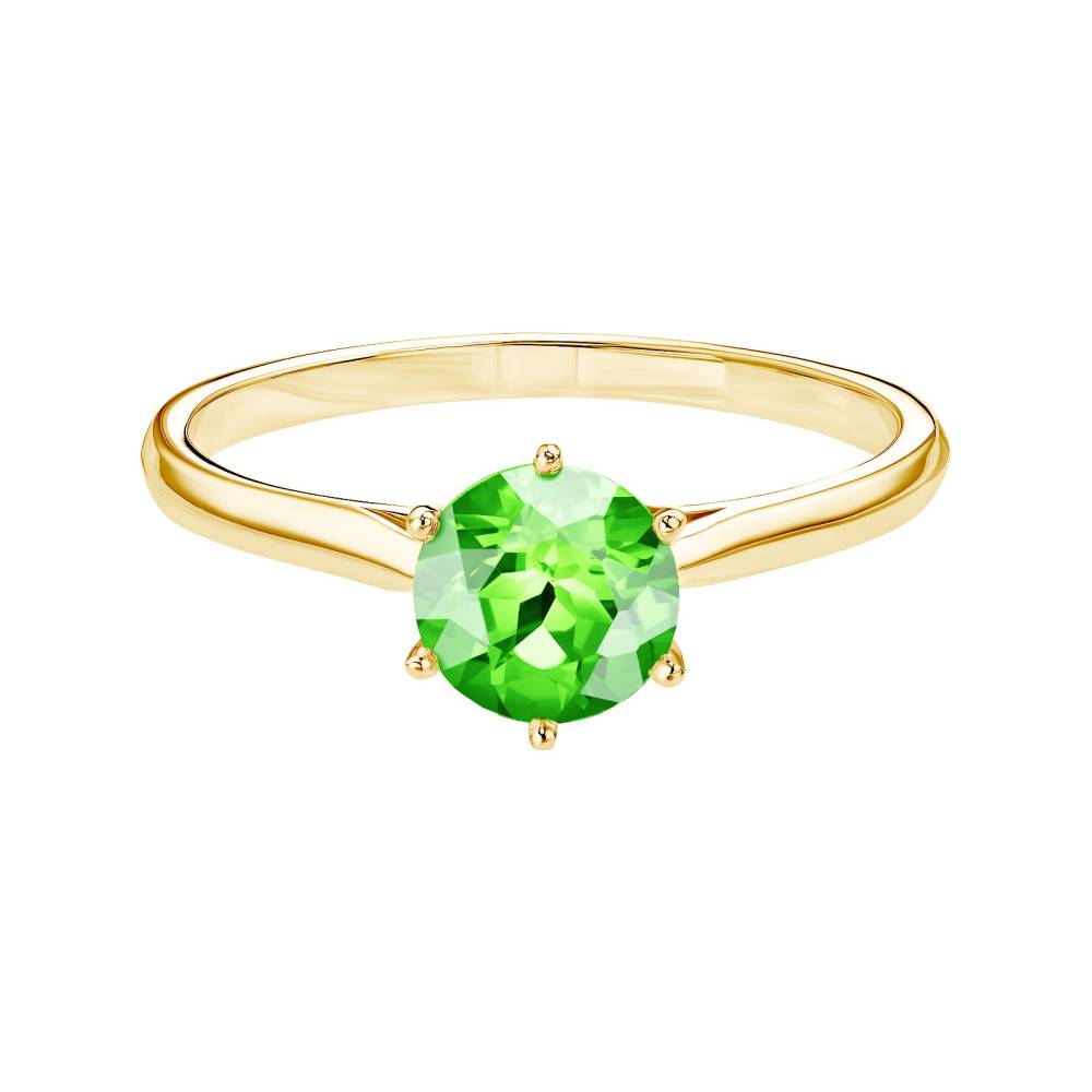 Bague Or jaune Tsavorite Lady 2