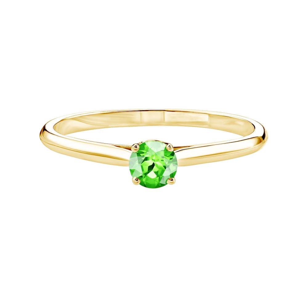 Bague Or jaune Tsavorite Baby Lady 2