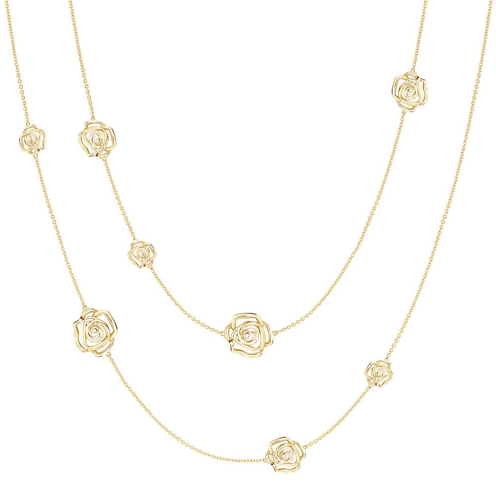 Necklace Yellow gold PrimaRosa 2