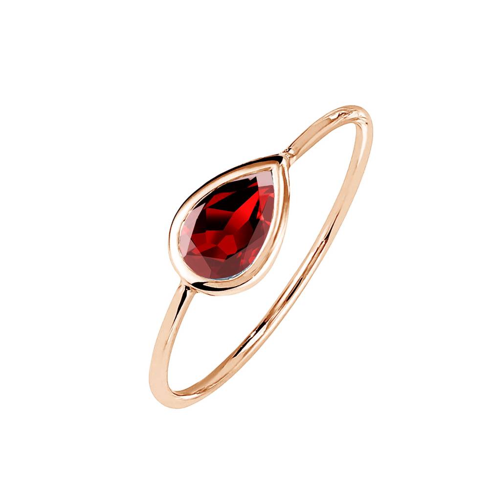 Ring Rose gold Garnet Gemmyorama 2