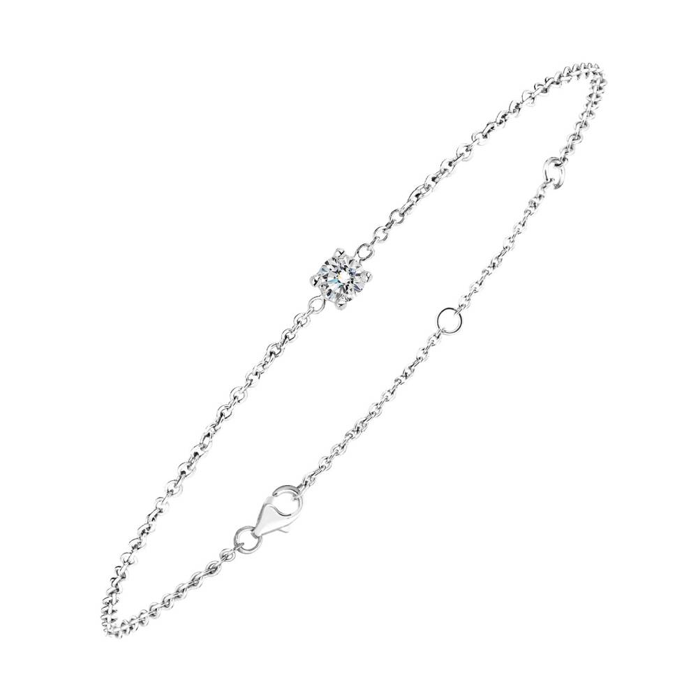 Bracelet Or blanc Diamant Lady 2