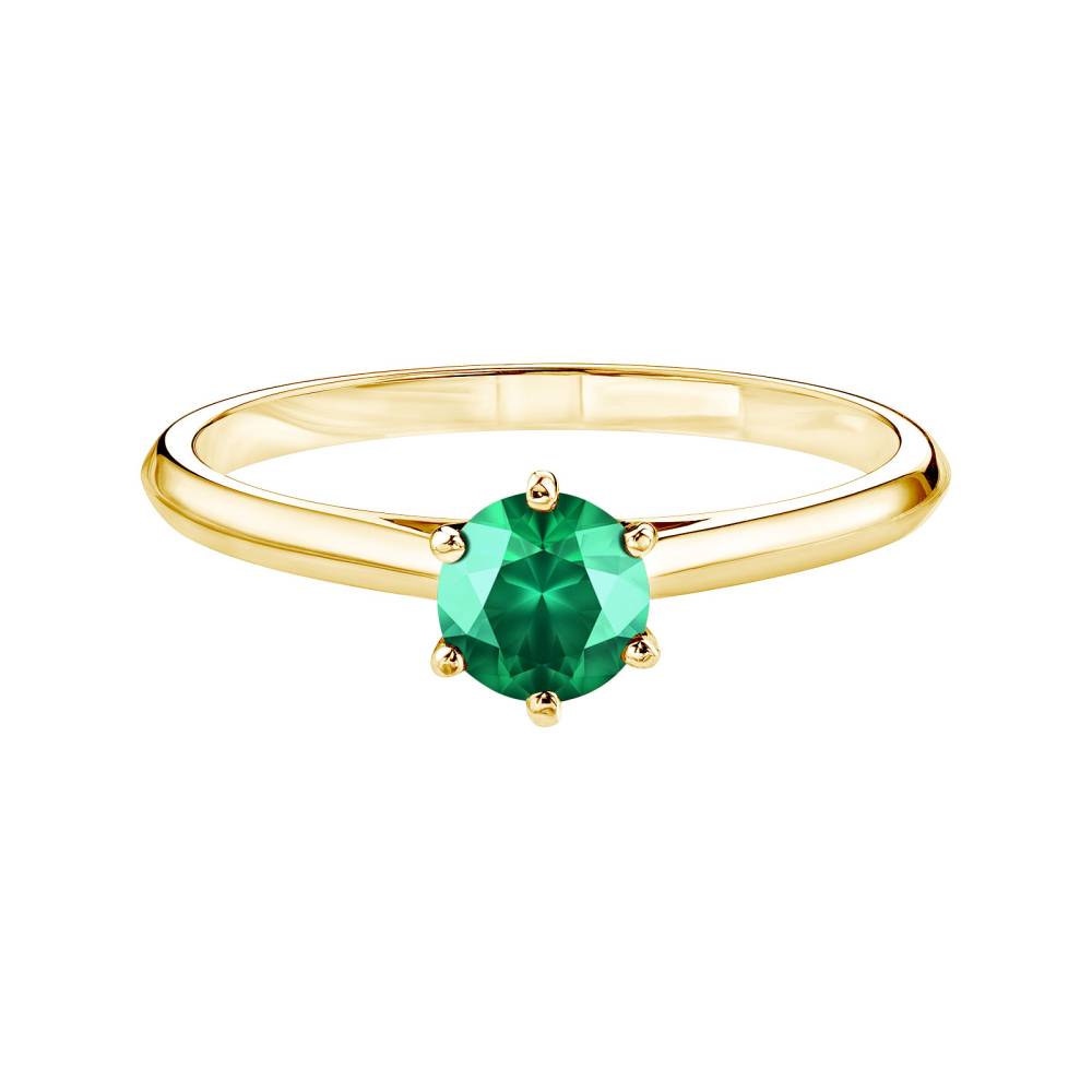 Ring Gelbgold Smaragd Little Lady 2