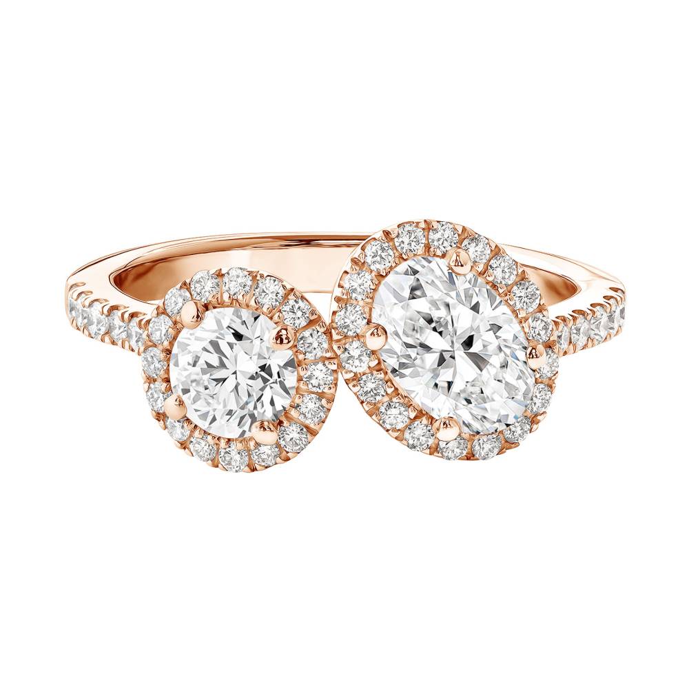 Ring Rose gold Diamond AlterEgo Ovale L 2