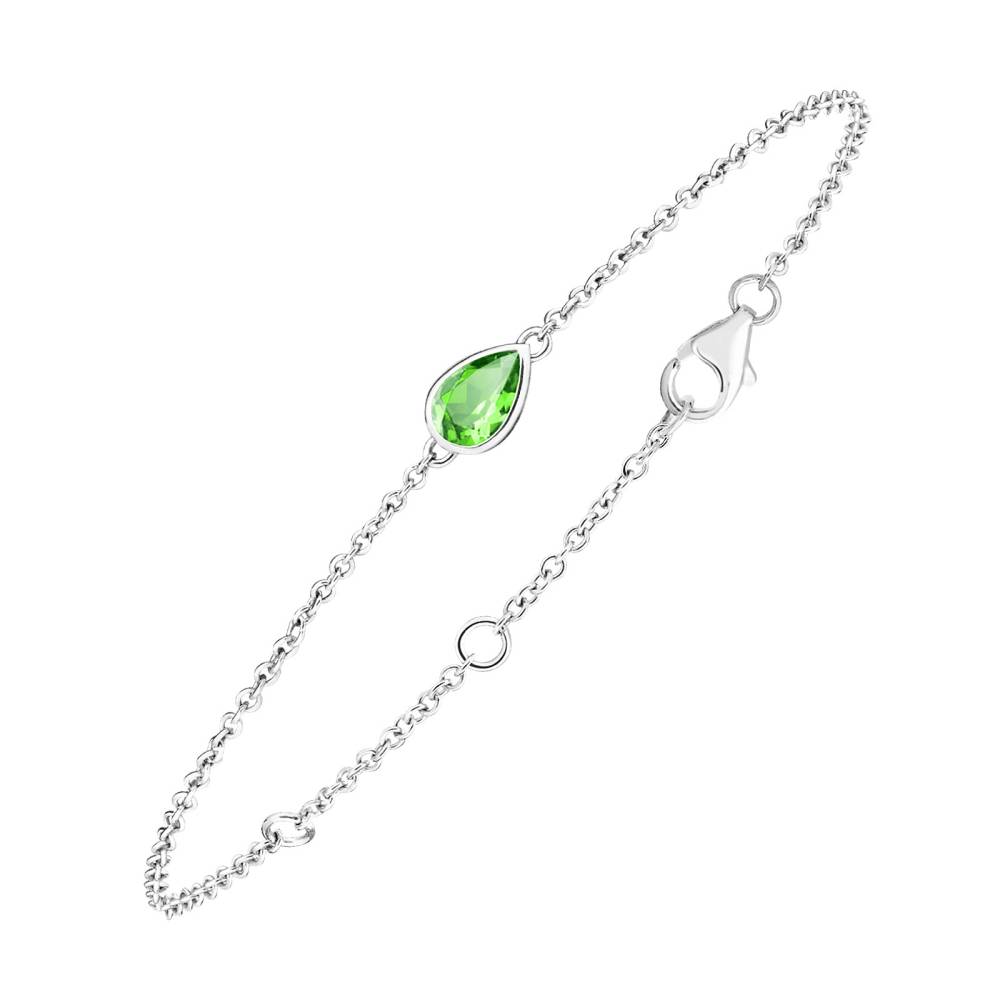 Bracelet Or blanc Tsavorite Gemmyorama 2