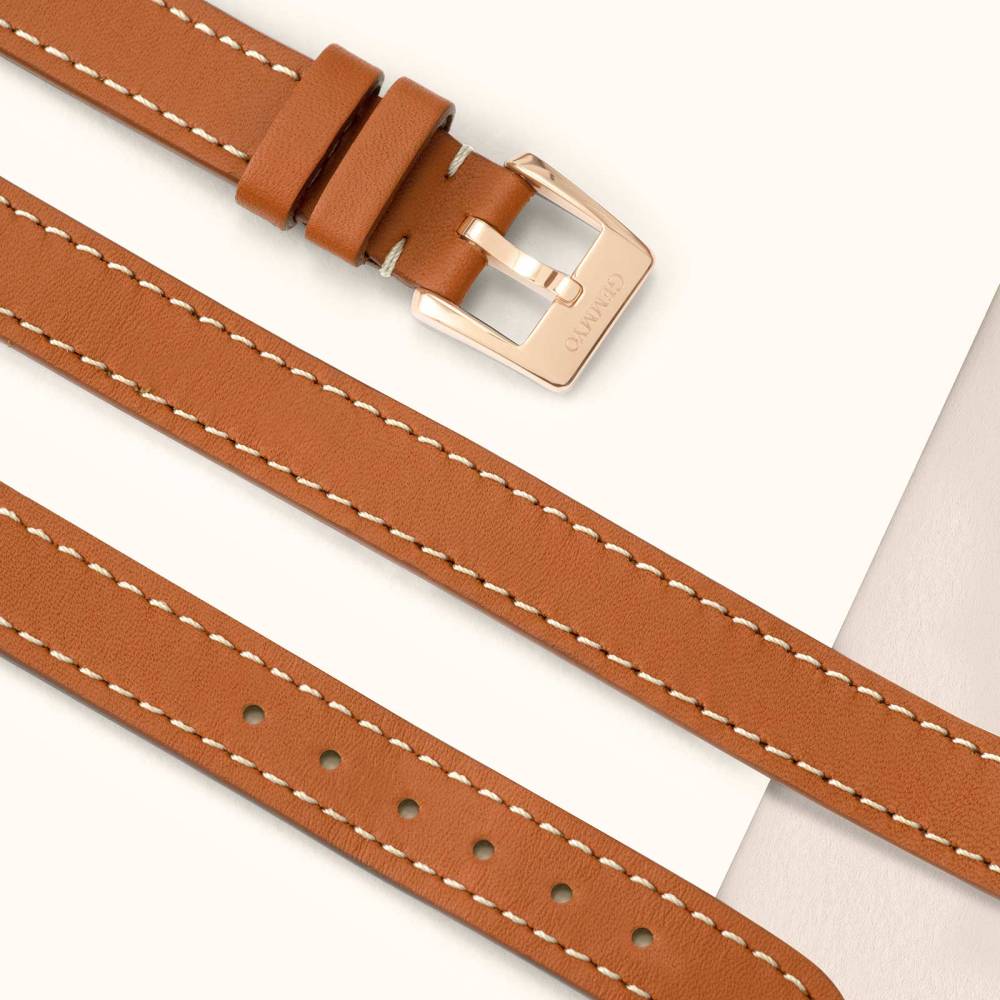 Watch strap Rose steel Prima double 3