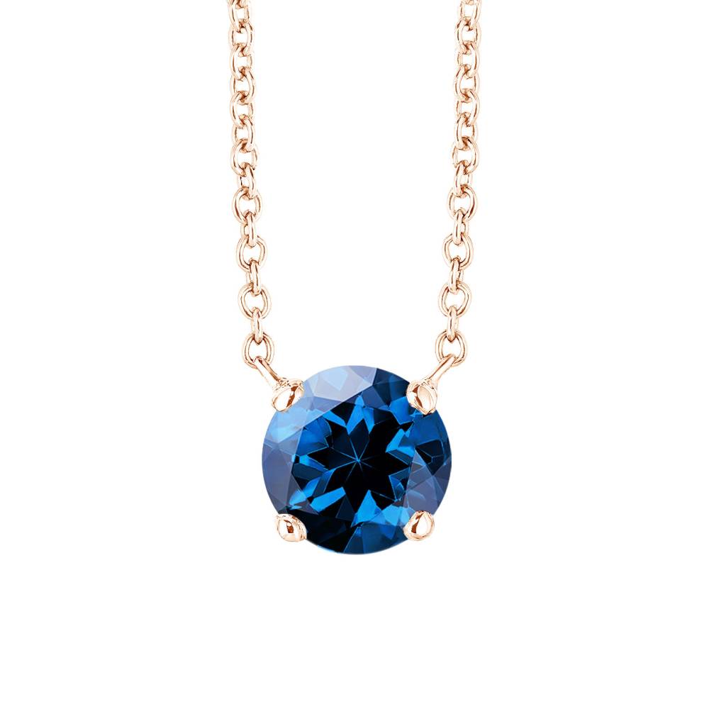 Pendant Rose gold Sapphire Lady XXL 2