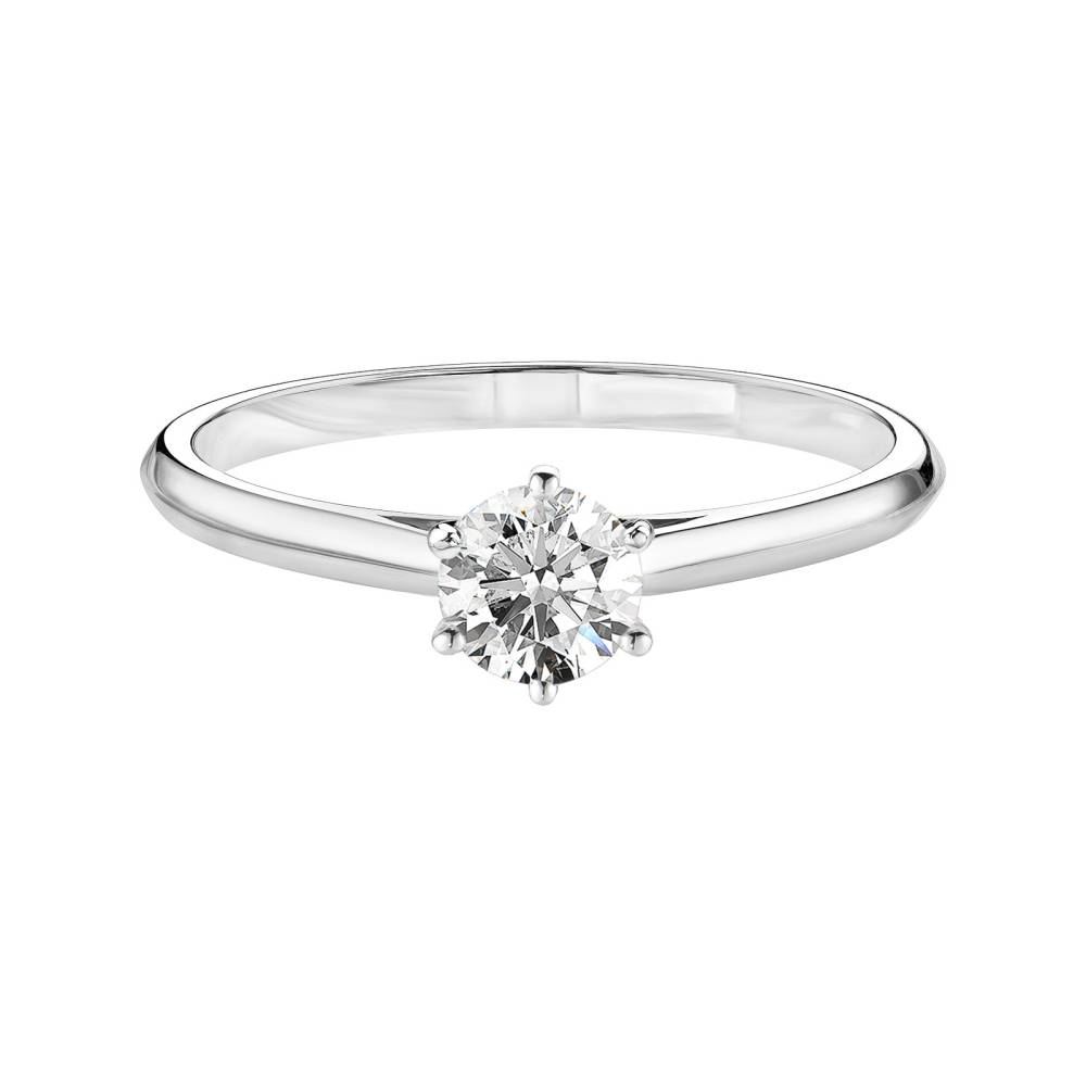 Ring Platinum Diamond Little Lady 0,4 ct 2