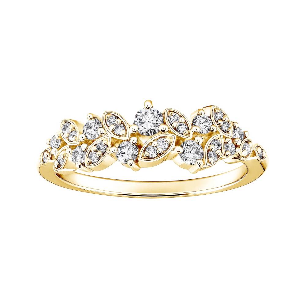 Ehering Gelbgold Diamant EverBloom 2