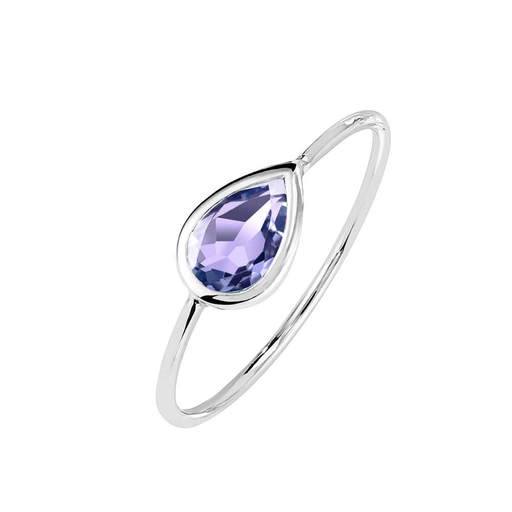 Bague Or blanc Tanzanite Gemmyorama 2