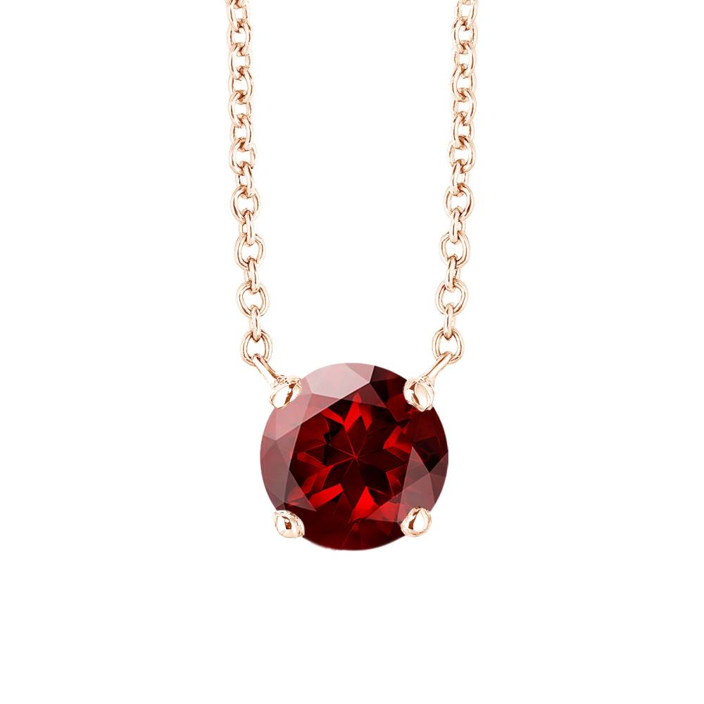 Pendant Rose gold Garnet Lady XXL 2