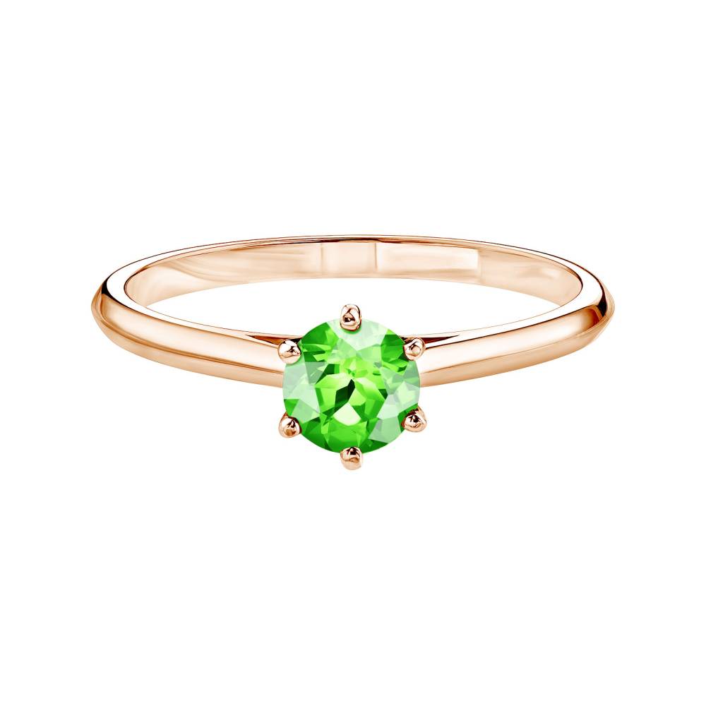 Ring Rose gold Tsavorite Little Lady 2