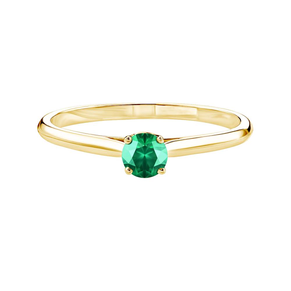 Ring Gelbgold Smaragd Baby Lady 2