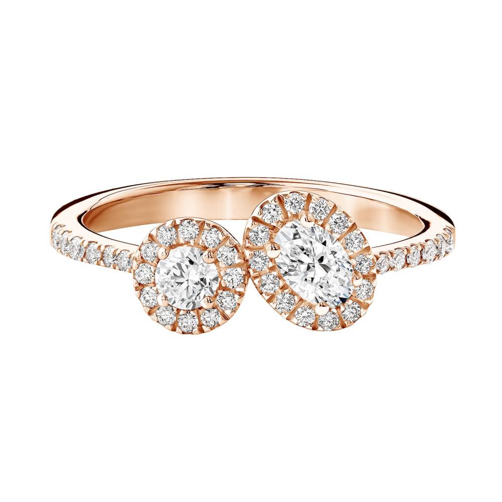 Ring Rose gold Diamond AlterEgo Ovale 2