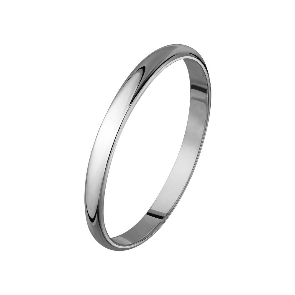 Wedding band Black gold Gaillon 2 mm 2