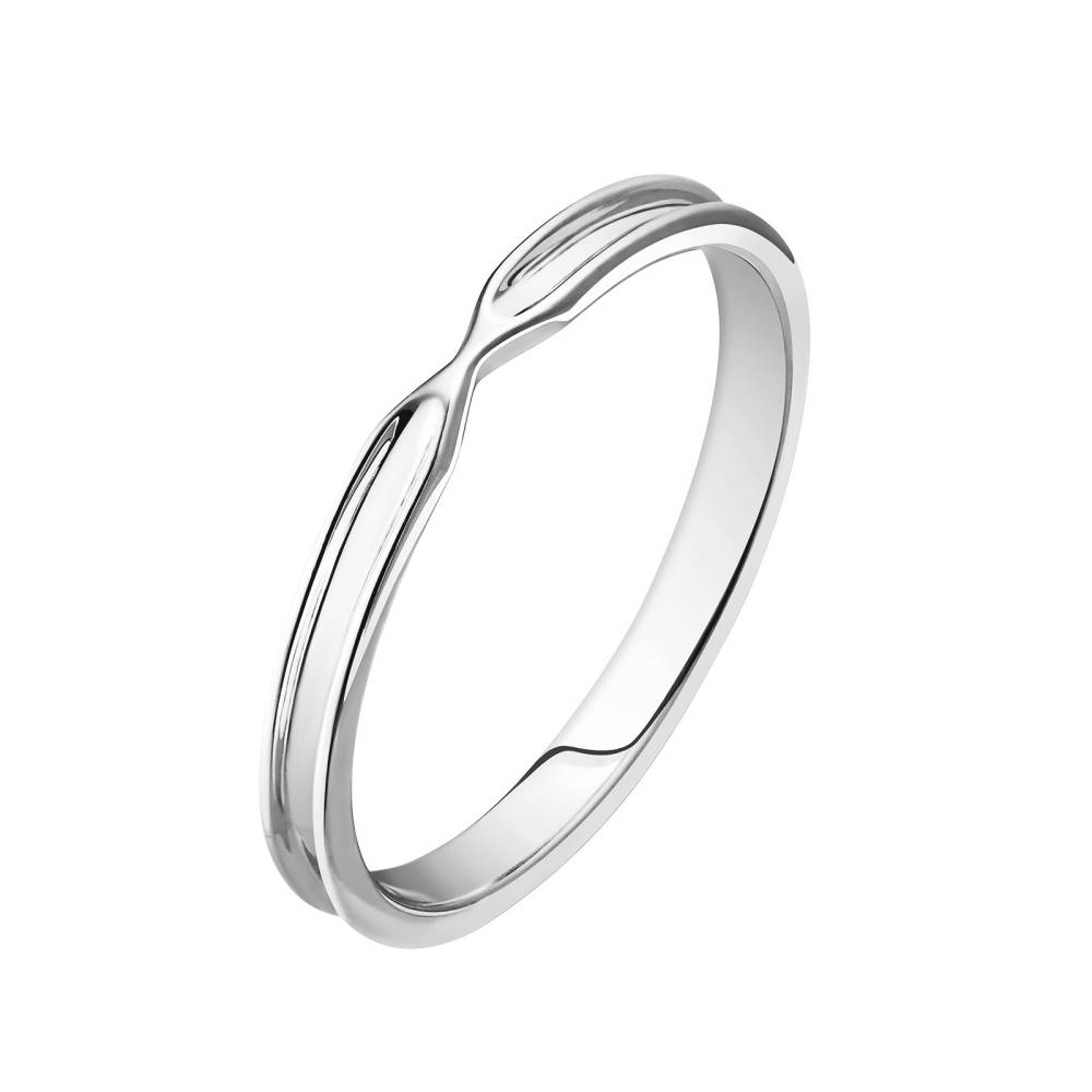 Wedding band White gold Lady Jonc 2