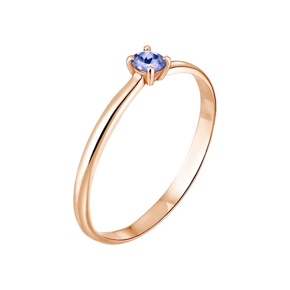 Ring Rose gold Tanzanite Mini Lady 2